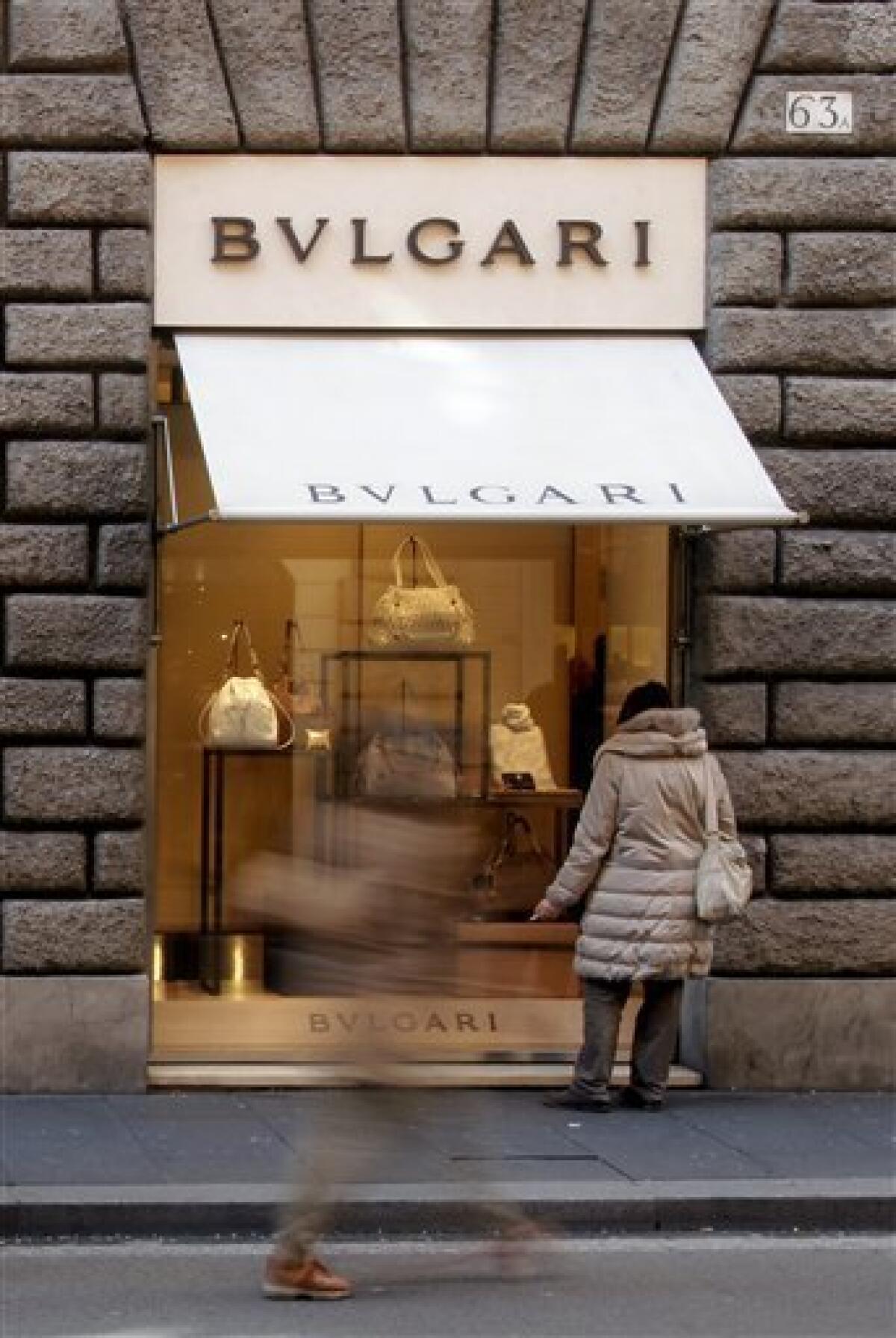 LVMH to buy Italian jeweler Bulgari - The San Diego Union-Tribune