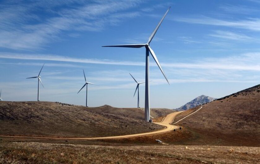 Tehachapi wind farm