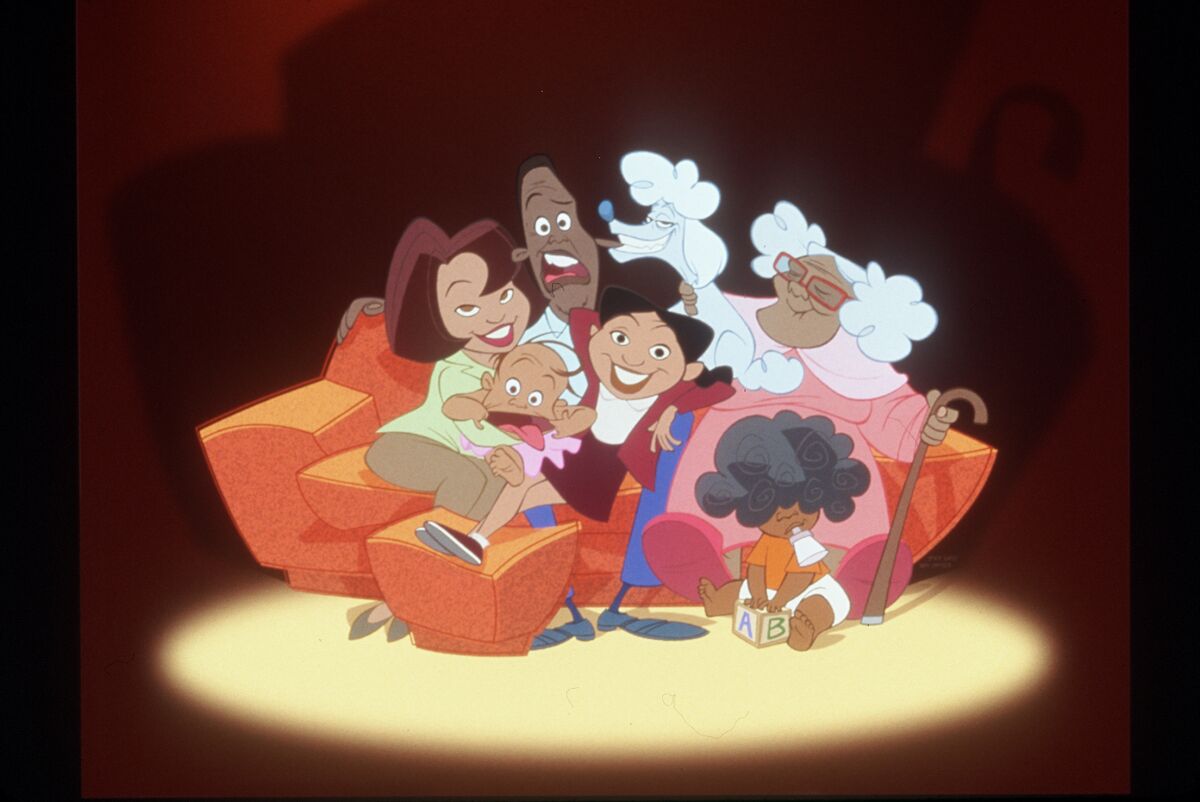 "The Proud Family" ran on the Disney Channel from 2001 to 2005.