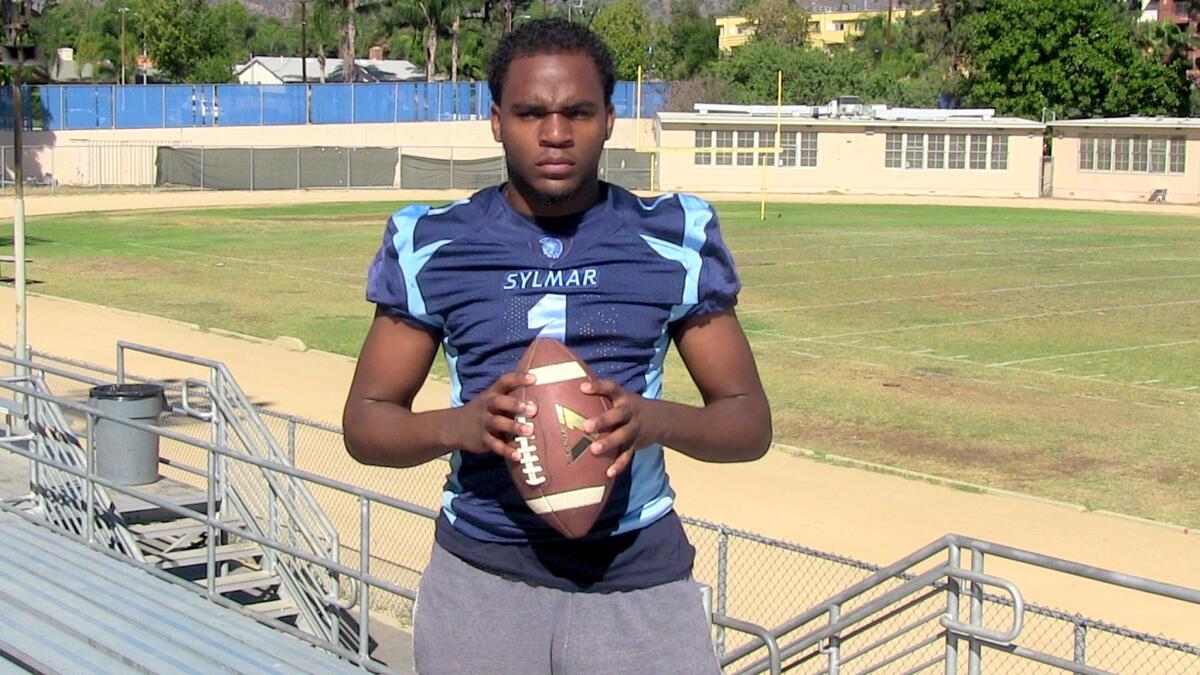Clarence Wiliams has passed for 124 touchdowns in his four-year career at Sylmar