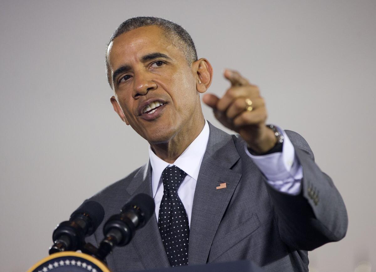 The Obama administration announced it supports legislation to ban gay "conversion therapy." Above, President Obama speaks in Kingston, Jamaica, on Thursday.
