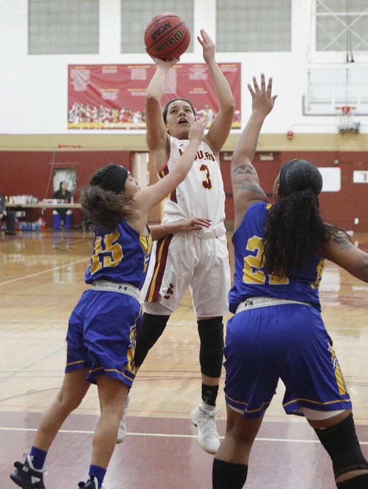 Photo Gallery: Glendale College vs. Allan Hancock College in women's basketball holiday tournament