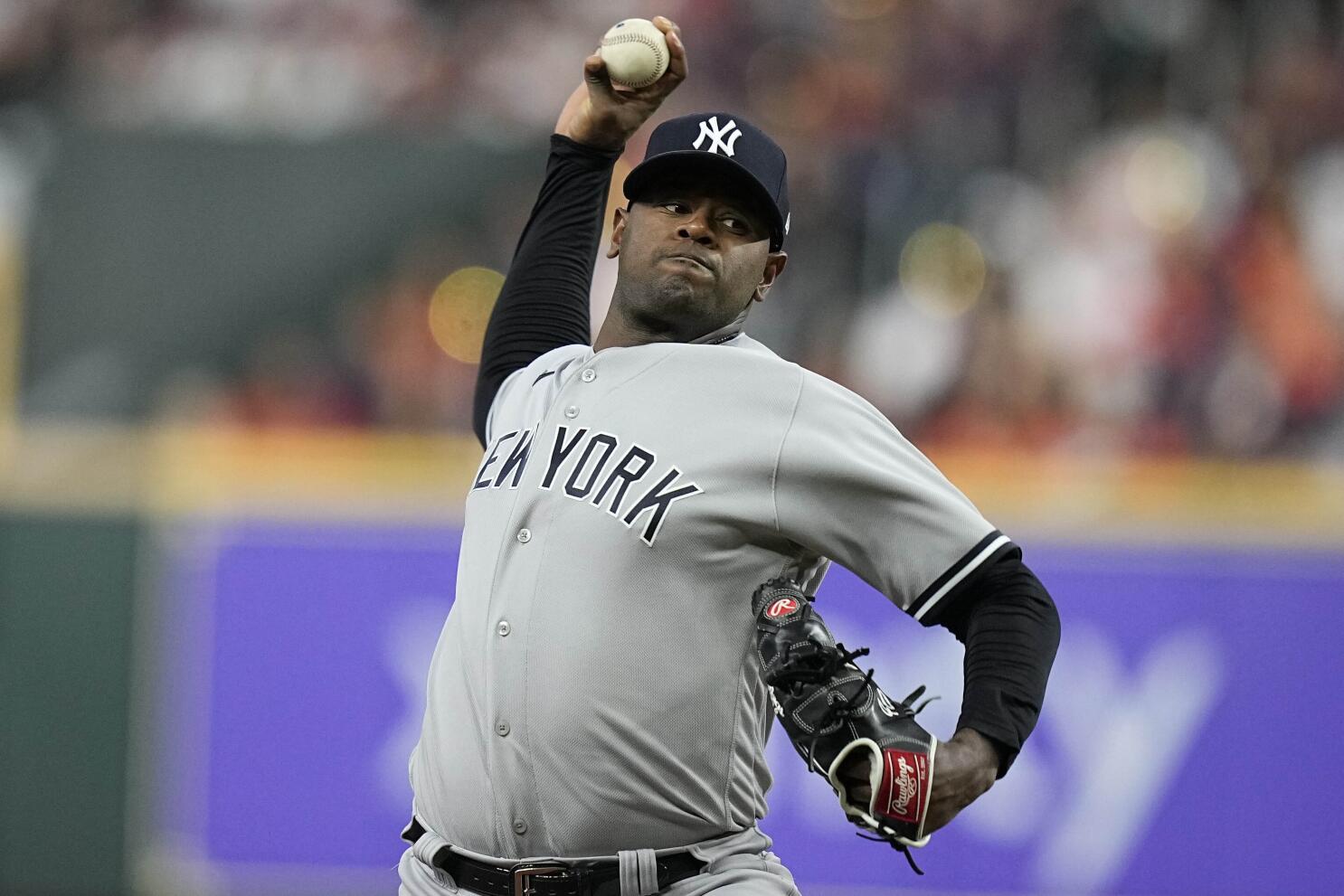 Pitcher Luis Severino's $15M option exercised by Yankees - The San Diego  Union-Tribune