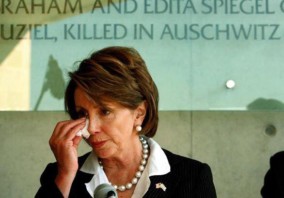 Nancy Pelosi, Jerusalem, Israel, Yad Vashem Holocaust Memorial