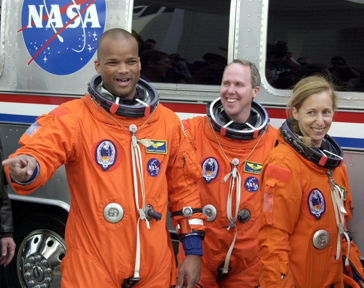 Robert Curbeam, a former NASA astronaut, was the first African-American to visit the International Space Station. He also set the record for the most spacewalks in a single mission.