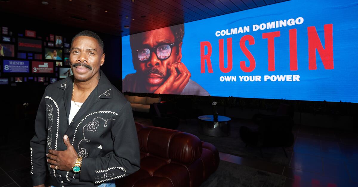Column: Your U.S. history class needed a film like ‘Rustin’