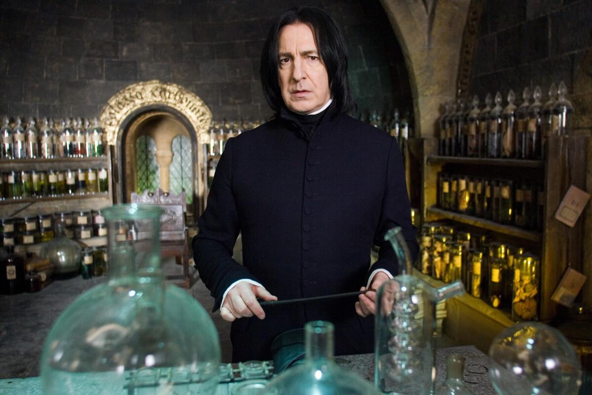 Alan Rickman in 2007's "Harry Potter and the Order of the Phoenix." (Murray Close / Warner Bros.)