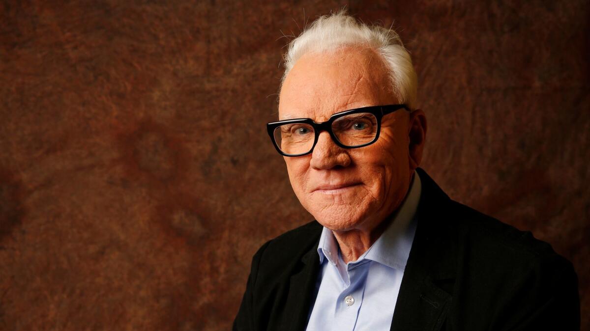 English actor Malcolm McDowell