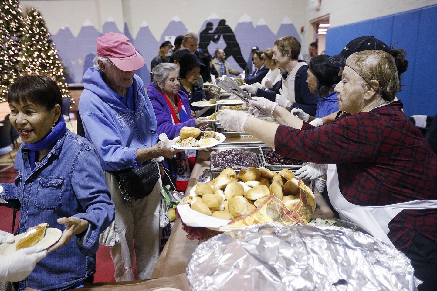 Photo Gallery: The Salvation Army Glendale annual Thanksgiving meal