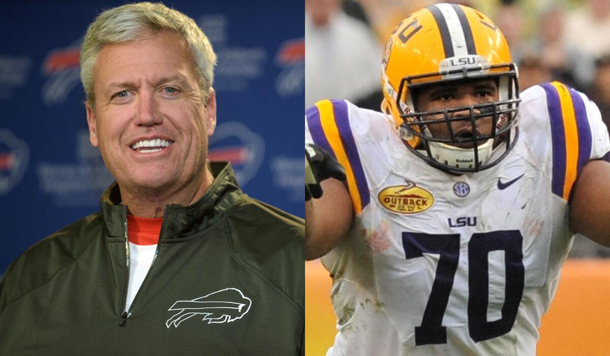 Bills Coach Rex Ryan and undrafted free agent La'el Collins reportedly had dinner together Monday night.