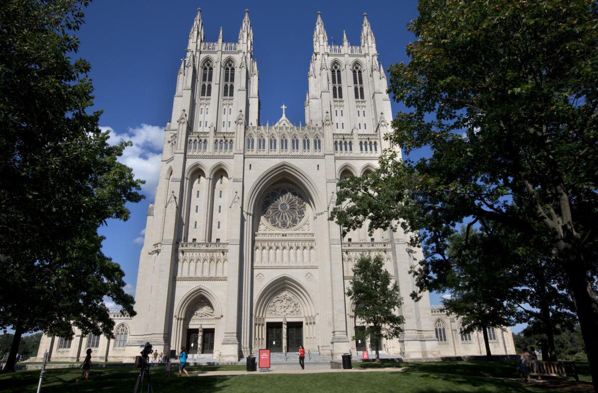 The National Cathedral in Washington.