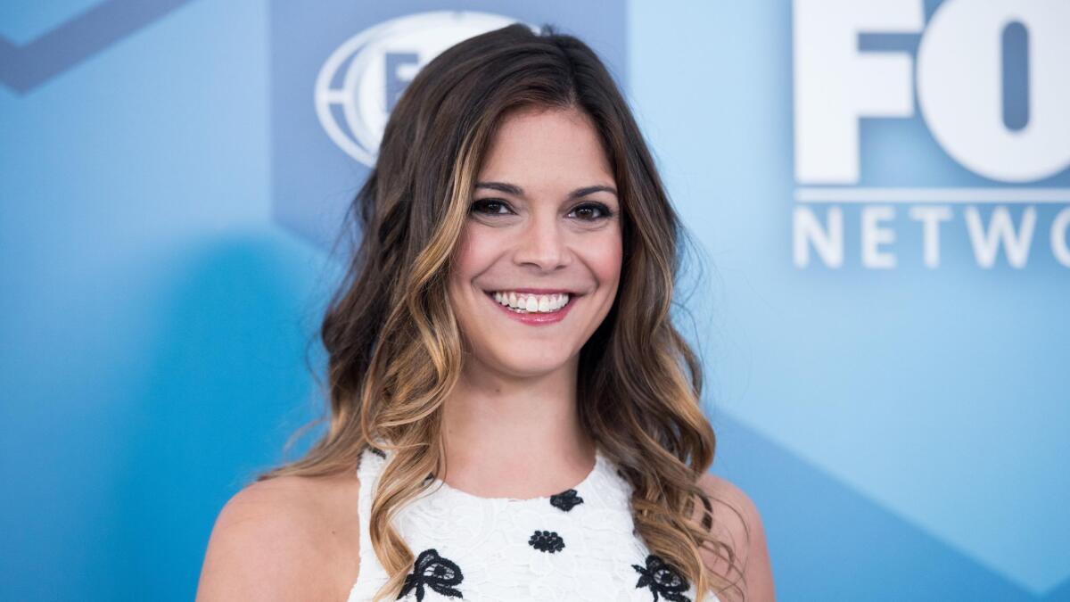 Katie Nolan attends the 2016 Fox upfront in New York City's Central Park.