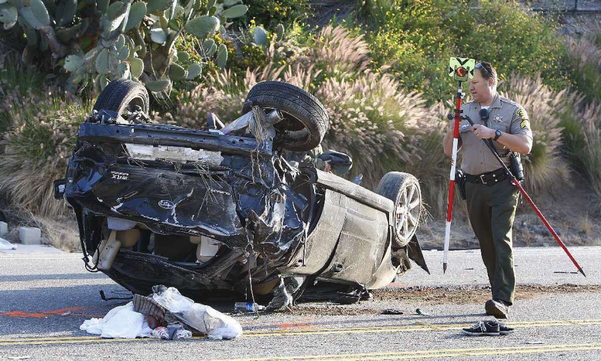 A 17-year-old was killed in this 2008 crash on Pacific Coast Highway in Malibu. A new report says teen drivers involved in fatal crashes are more likely than adults to be driving smaller, lighter vehicles.