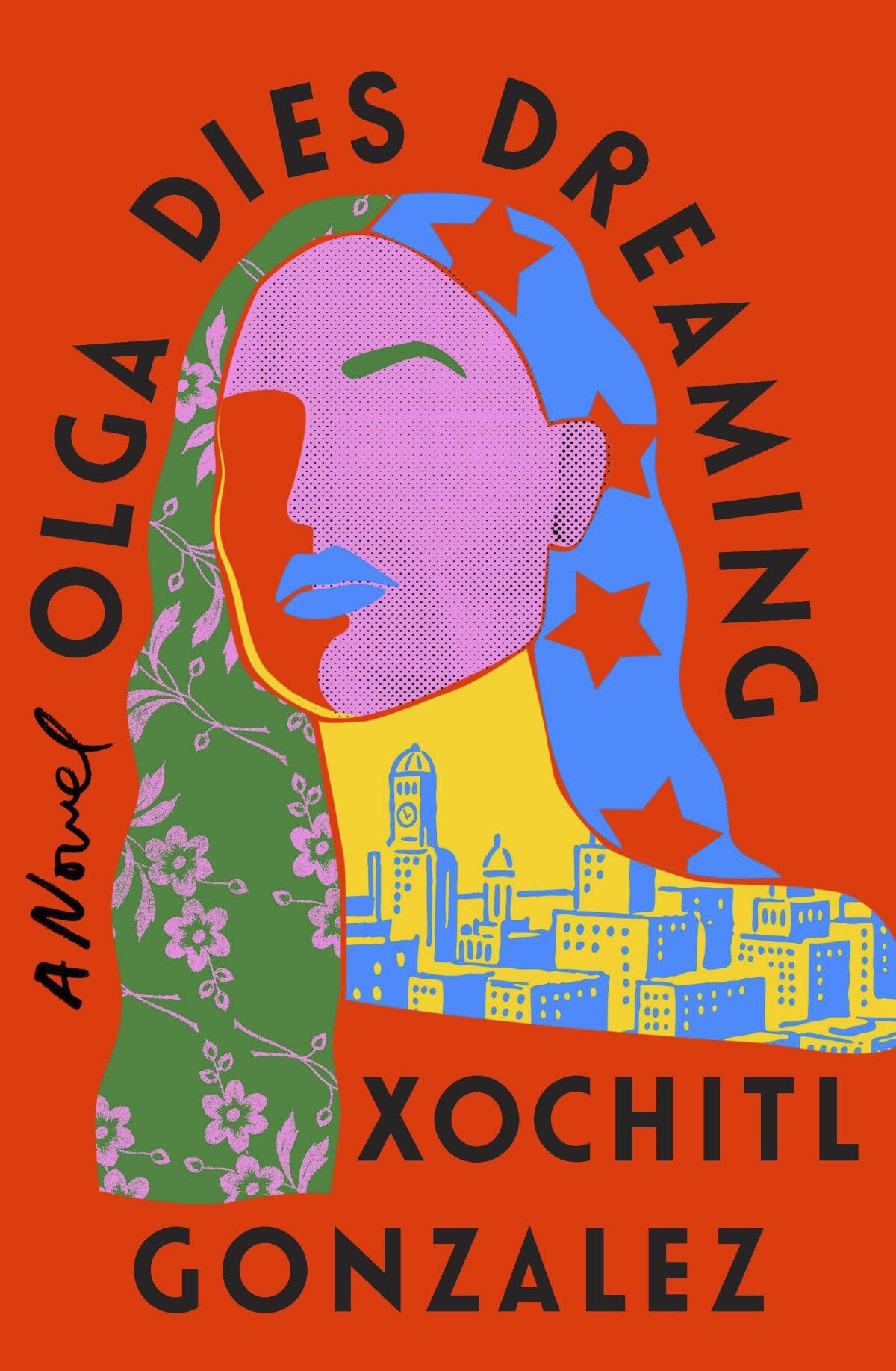 This cover image released by Flatiron Books shows "Olga Dies Dreaming" by Xochitl Gonzalez. (Flatiron Books via AP)