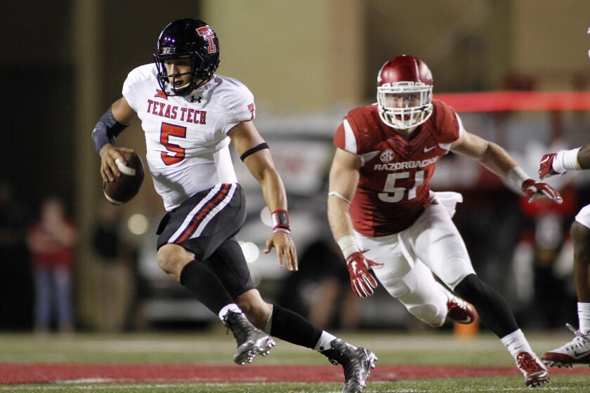 Mahomes was one of three players to finish with more than 5,000 yards of total offense in 2015 and just the eighth player since 2010 to accomplish the feat. Five of those eight players went on to finish in the top 10 of Heisman Trophy voting in their respective seasons. There is nothing to indicate that a healthy Mahomes won’t put up the same sort of numbers again for a Red Raiders offense that returns five starters on offense.
