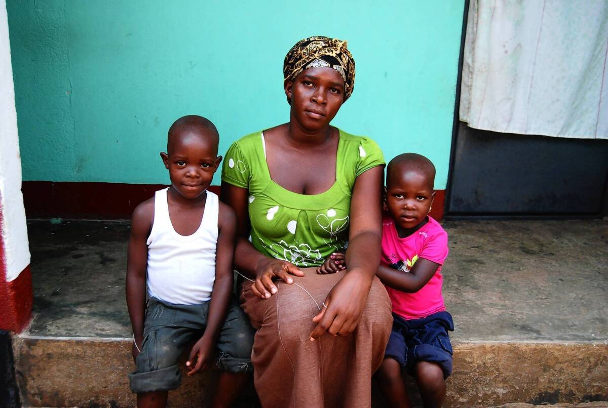 In Kasana, Uganda, Joyce Birabwa is using her share of the compensation for her husband's death to generate rental income to support her children, ages 3 and 5.