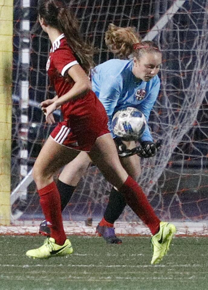 Photo Gallery: Burroughs girls' soccer wins Pacific League title by defeating Burbank in rival game