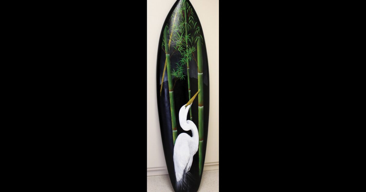 California: Surfboards turned into works of art in Morro Bay