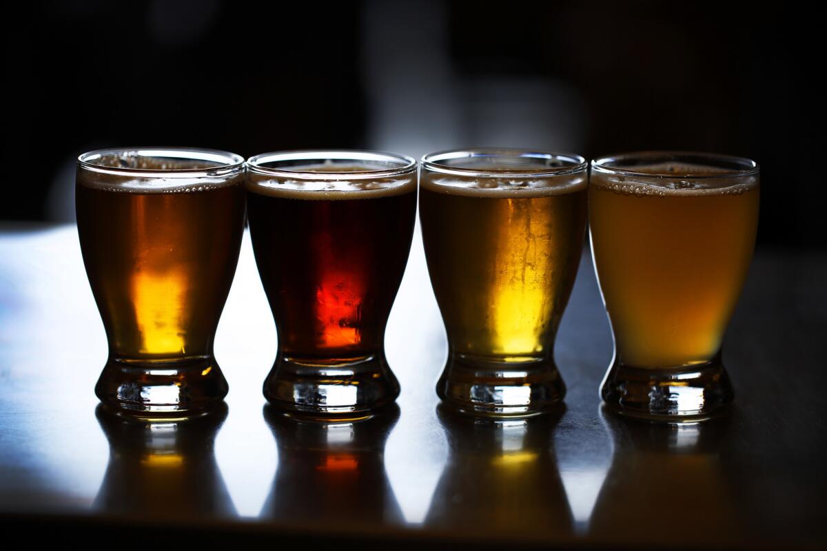 Beer Week and Father's Day? What a coincidence. (Rick Loomis / Los Angeles Times)