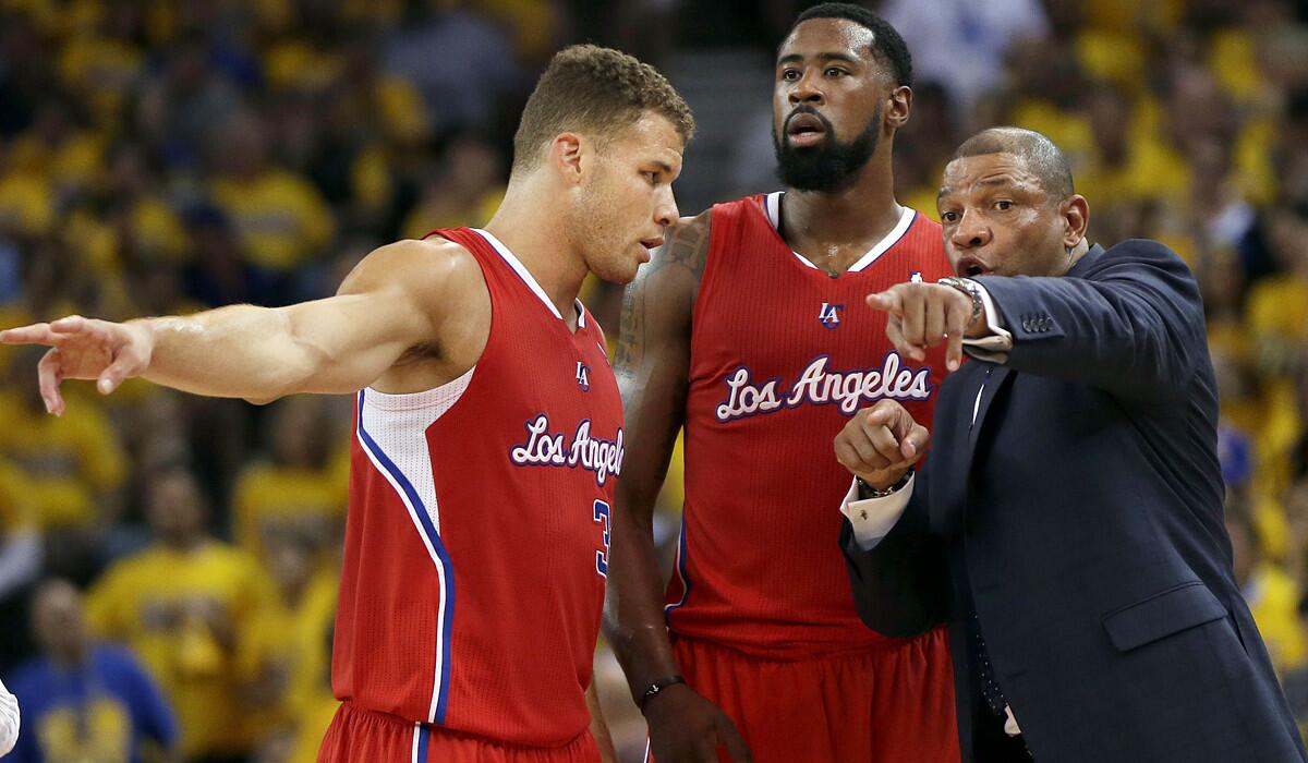 Although Doc Rivers has been a steadying force during the last two tumultuous weeks for the Clippers, he'll get to ply his craft the way the club envisioned: helping them win a playoff series.