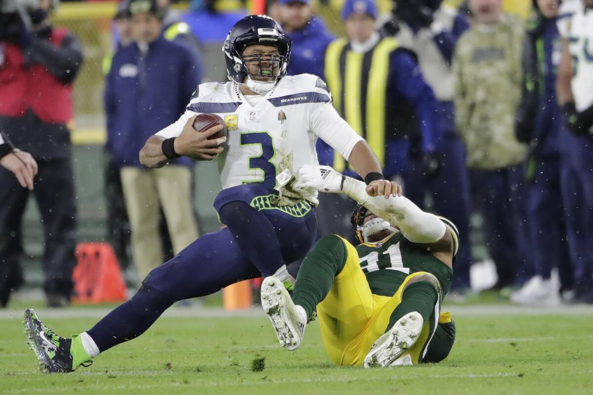 Seahawks QB Russell Wilson eligible to return Sunday versus the Packers