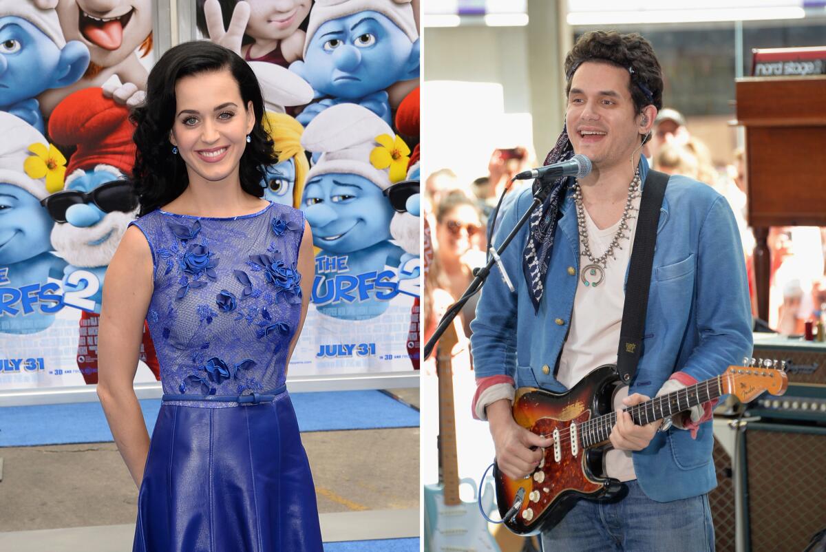 Katy Perry is gushing over her boyfriend John Mayer's new album, "Paradise Valley."