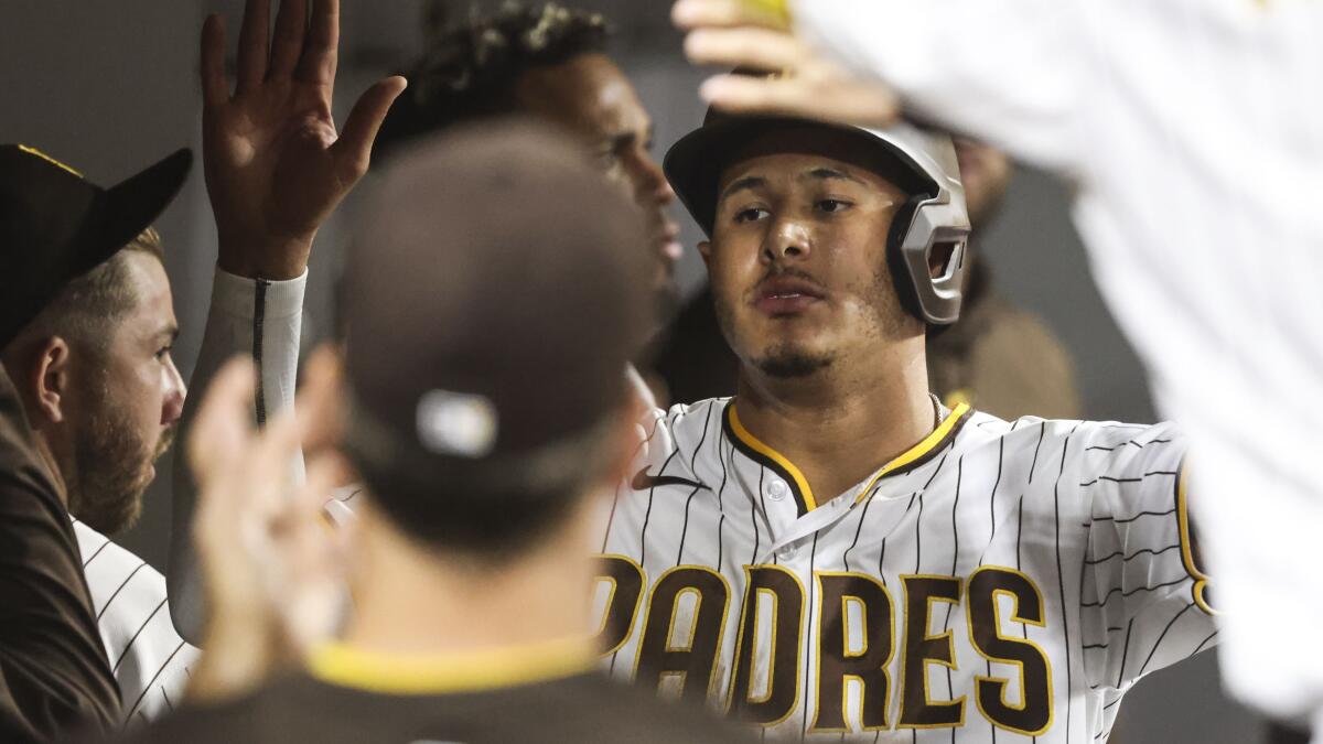 Padres notes: Tatis, Abrams scares; 20-20 in '19; Naylor's celebration;  Urias' contribution - The San Diego Union-Tribune