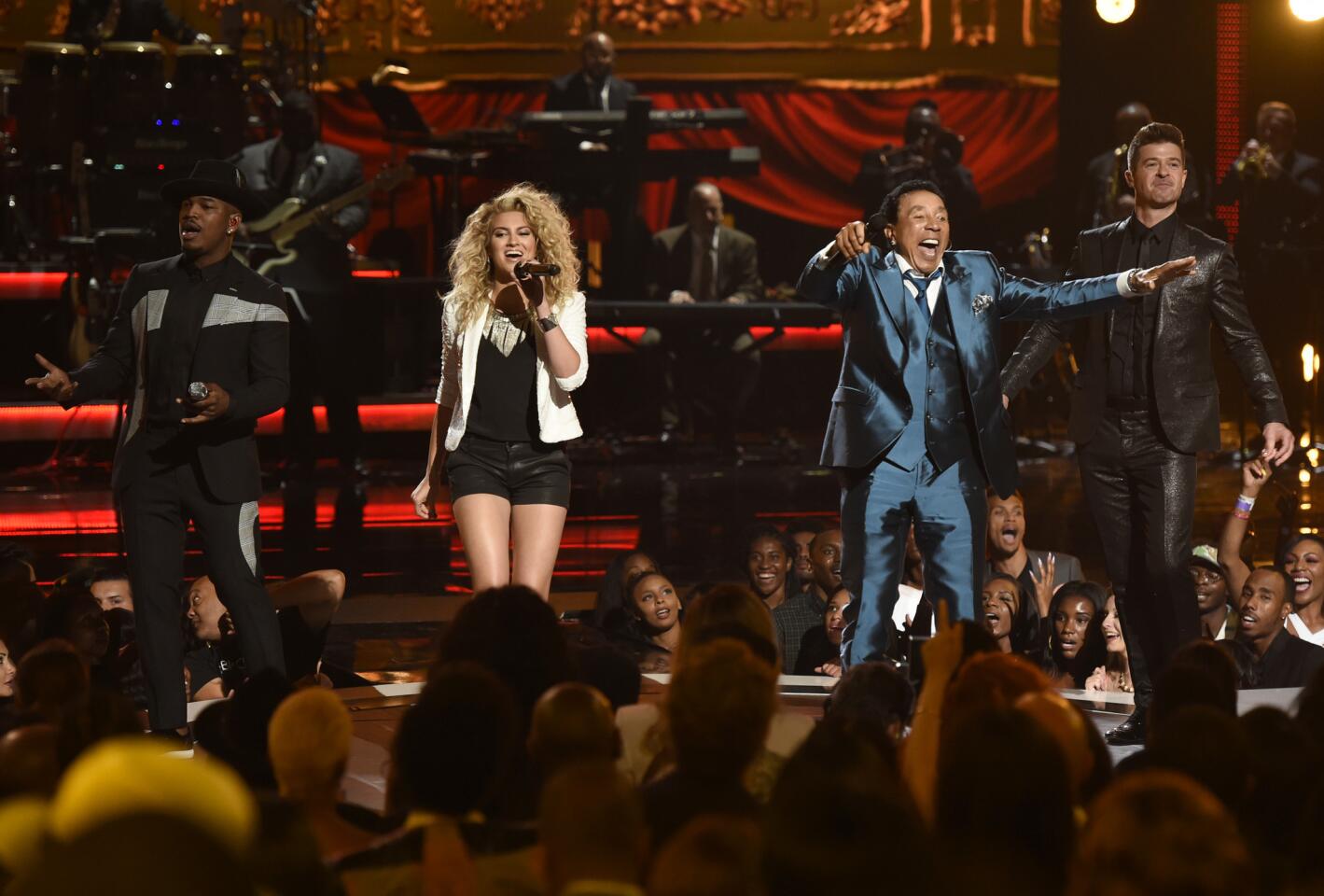 Ne-Yo, Tori Kelly, Smokey Robinson, Robin Thicke