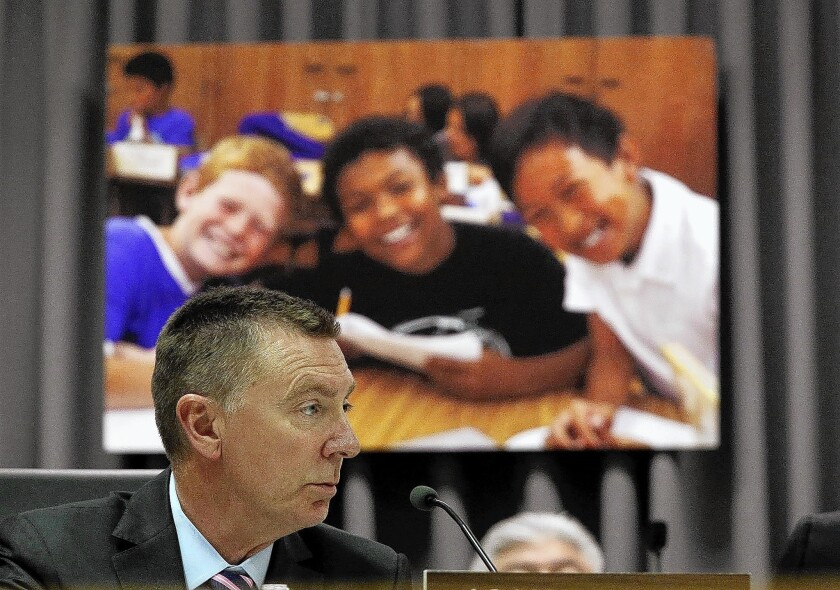 L.A. Unified Supt. John Deasy sees education as a social justice issue, but he loses points when he casts his opponents as enemies of children's civil rights.