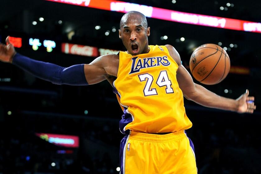 Lakers guard Kobe Bryant.