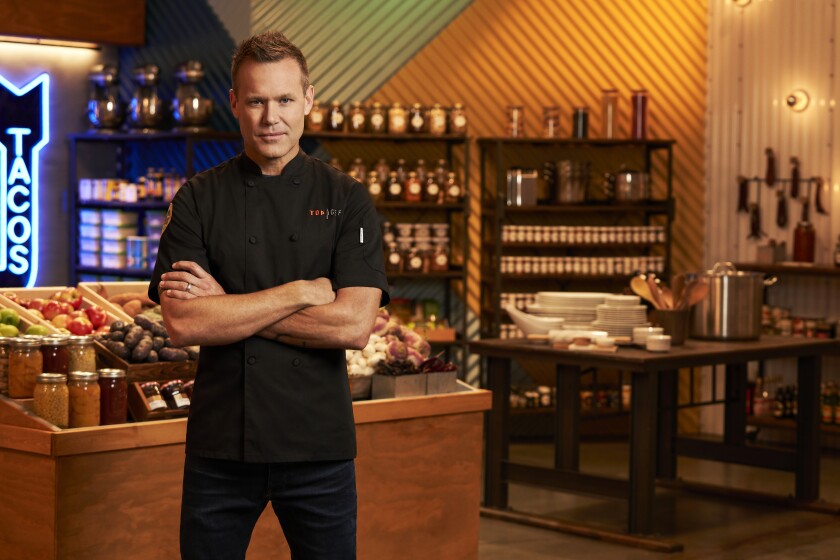 Brian Malarkey, arguably San Diego's most famous chef, will return to the show that made him a celebrity, "Top Chef."