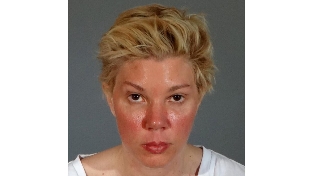 Jackie Warner, shown in booking photo, pleaded no contest to a single misdemeanor count in connection with a February DUI incident.