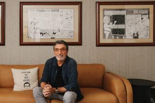 Los Angeles, CA - November 07: Veteran TV producer Chuck Lorre, who serves as the showrunner of the new Max comedy, "Bookie," poses for a portrait at his offices on the Warner Bros. lot on Tuesday, Nov. 7, 2023 in Los Angeles, CA. (Dania Maxwell / Los Angeles Times)