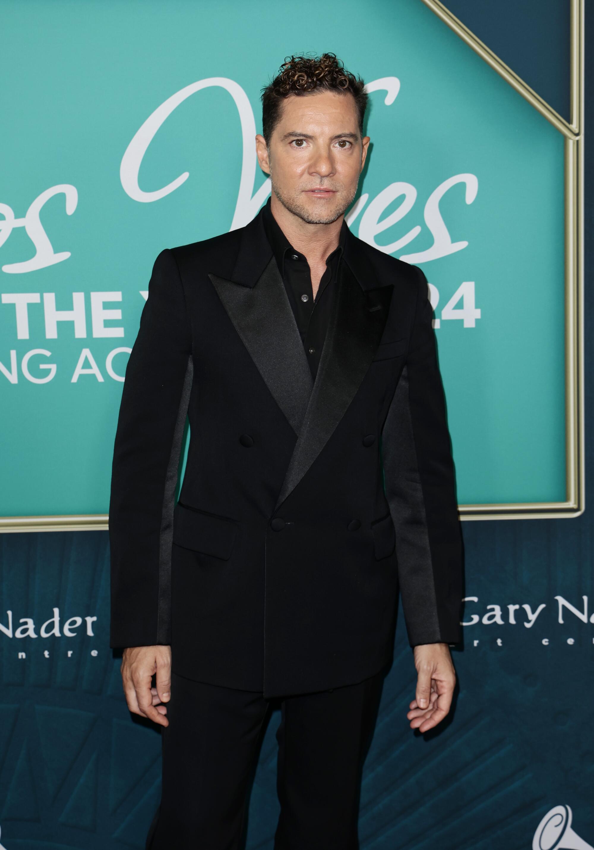 David Bisbal attends the 2024 Latin Recording