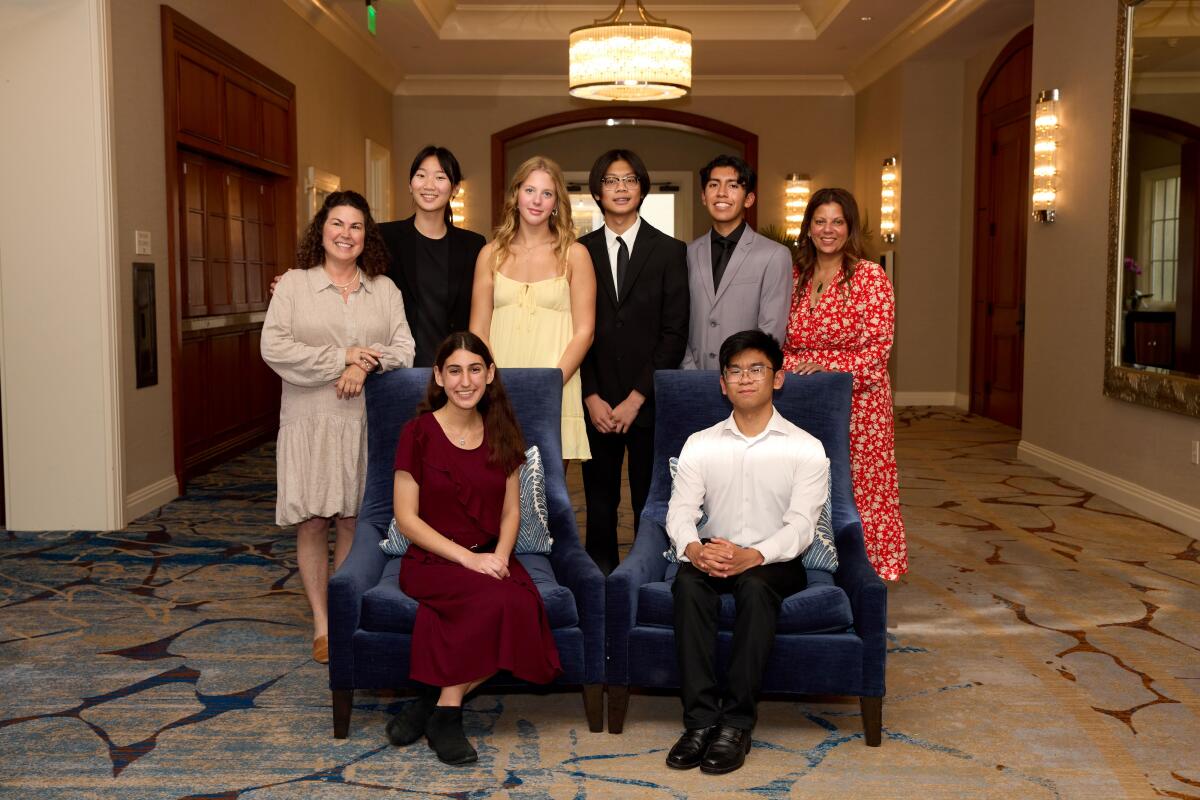 Costa Mesa High School scholarship winners share in $150,000 in college grants from the Balboa Bay Club.