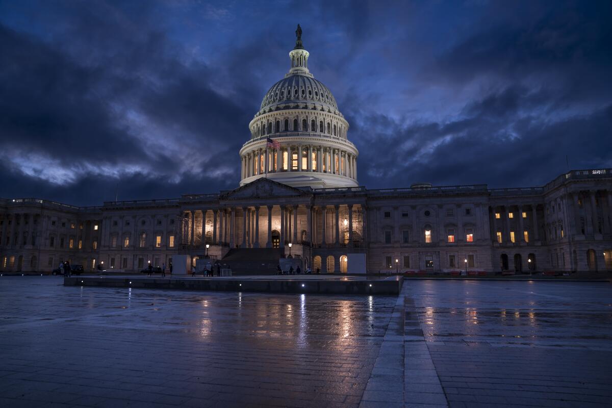 Foto del Capitolio en Washington, tomada el 11 de noviembre del 2022. 
