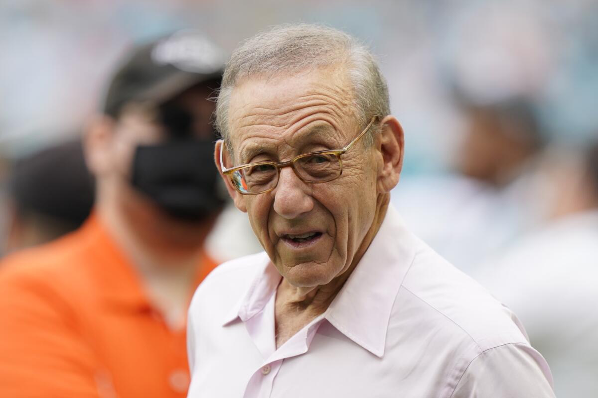 NFL suspends Dolphins owner for tampering with Brady, Payton