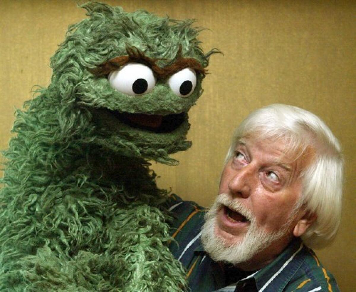 Caroll Spinney and Oscar the Grouch