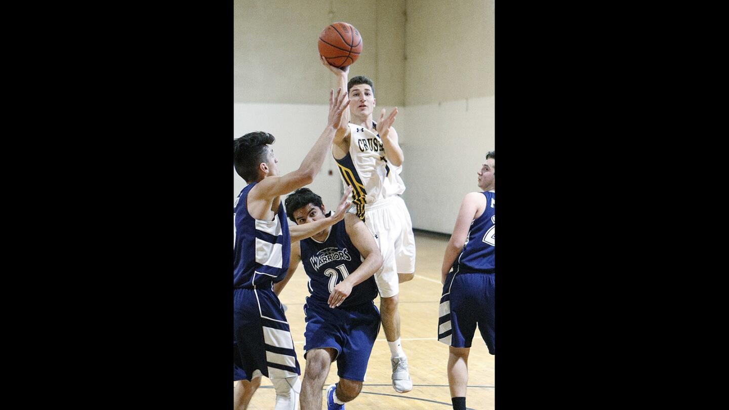 Photo Gallery: St. Monica Academy vs. New Harvest Christian boys' basketball