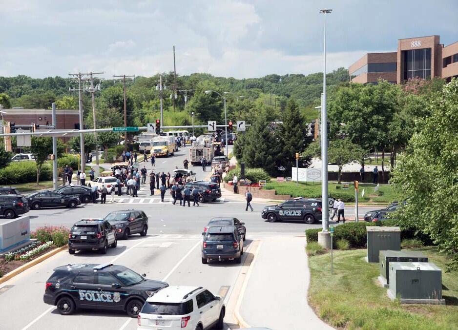 Shooting reported at Capital Gazette newspaper