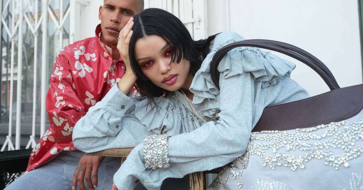 The L.A. coffee shop is for wearing Dries Van Noten head to toe