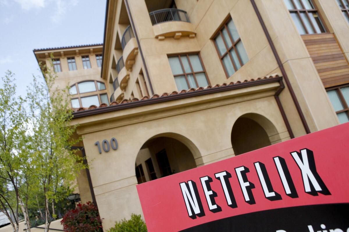 Netflix's headquarters in Los Gatos, Calif., on April 13, 2011.