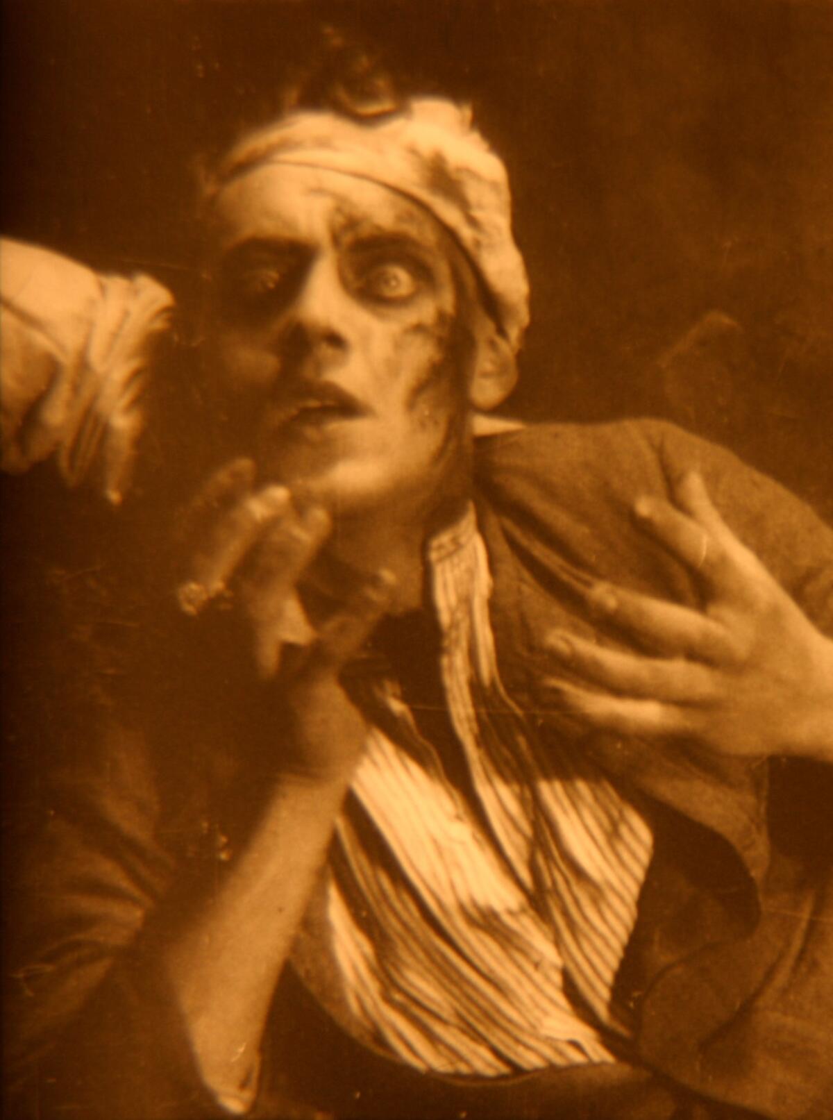 "Nerves," a 1919 German silent film directed by Robert Reinert, presented the ruin of World War I as a "nervous epidemic"