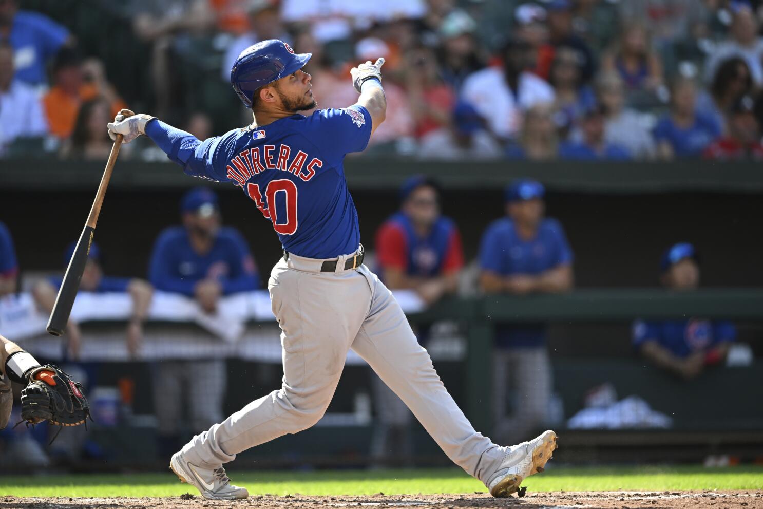 Contreras hits 2 homers, Cubs outlast contending O's 3-2 - The San Diego  Union-Tribune