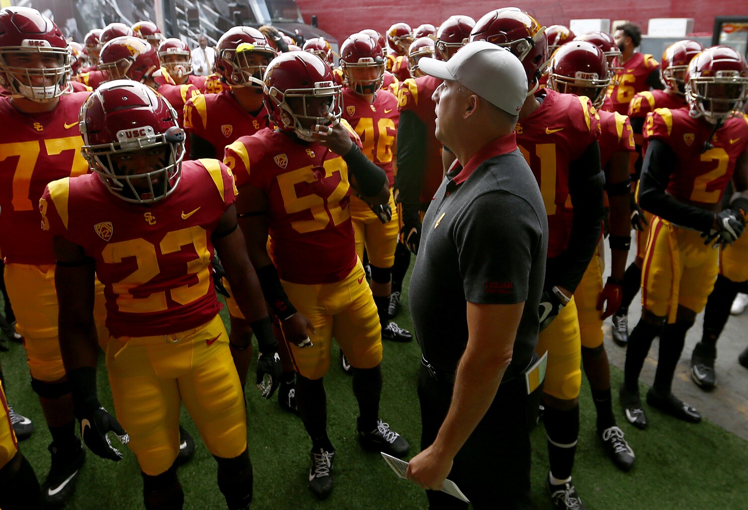 Usc S 2020 Football Schedule Presents Daunting Challenge Los