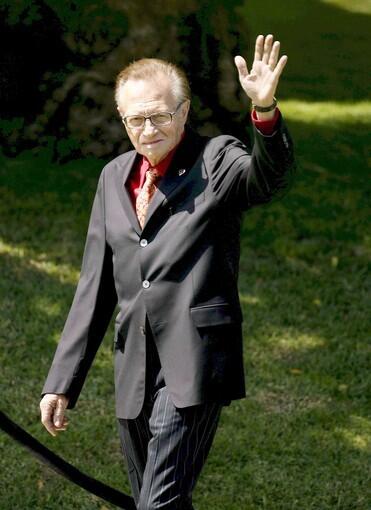 Larry King announced in June that he was hanging up his CNN suspenders and retiring to spend more time with his on-again off-again wife, Shawn, and their kids. His last episode aired in December. King had spent 25 years as host of "Larry King Live" -- meaning he began the show when he was, what, in his 80s? Oh, come on! We kid! We kid because we love.