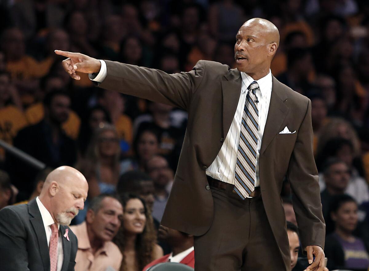 Lakers Coach Byron Scott will try to fix his team's defensive shortcomings before playing Golden State on Sunday.