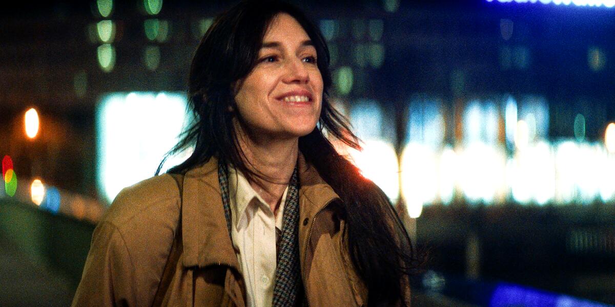Charlotte Gainsbourg in the movie "The Passengers of the Night."