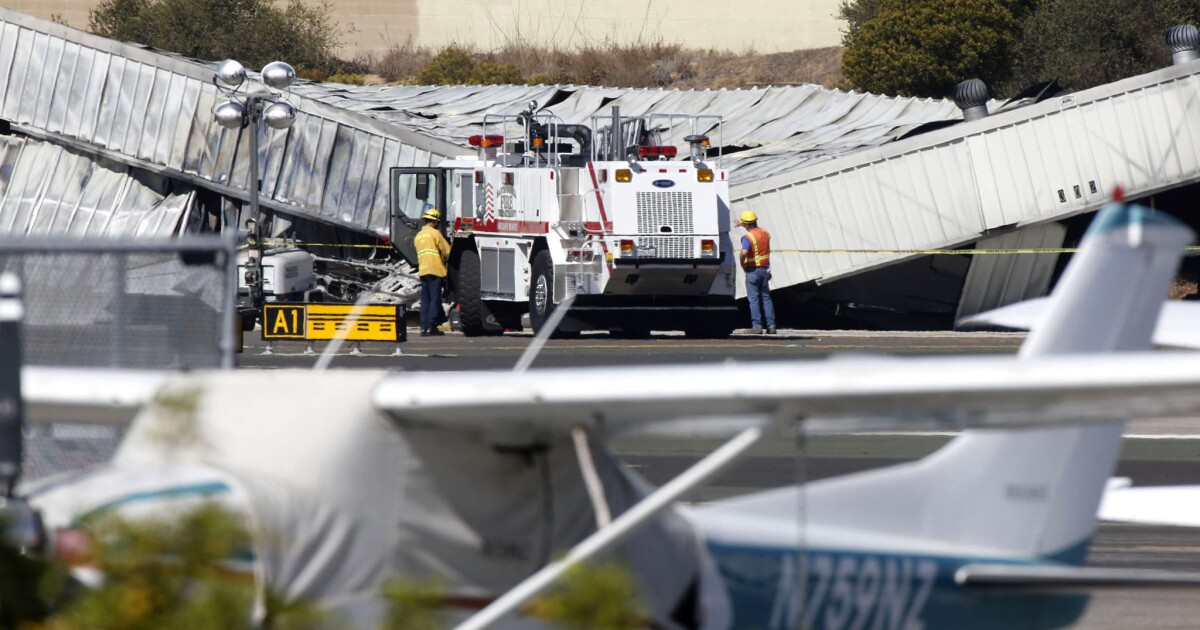 Santa Monica Airport Crash Sparks Safety Debate Los Angeles Times 