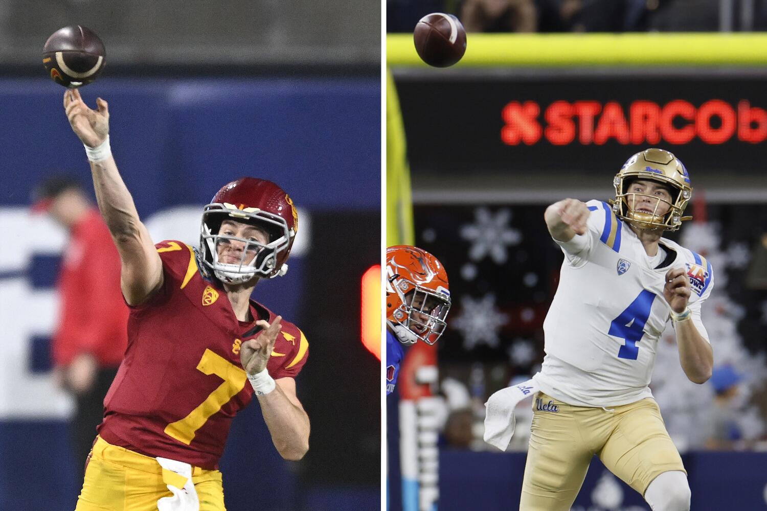 The refreshing rise of USC's Miller Moss and UCLA's Ethan Garbers from obscurity to stardom  